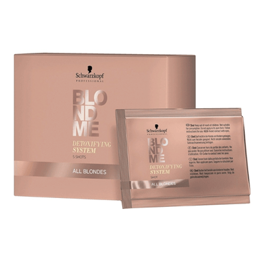 SCHWARZKOPF - BLONDME_BlondMe Detoxifying system All Blondes 5 x 5g_Cosmetic World